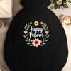 Floral Wreath Casual Hoodie for Women ATHLEXES