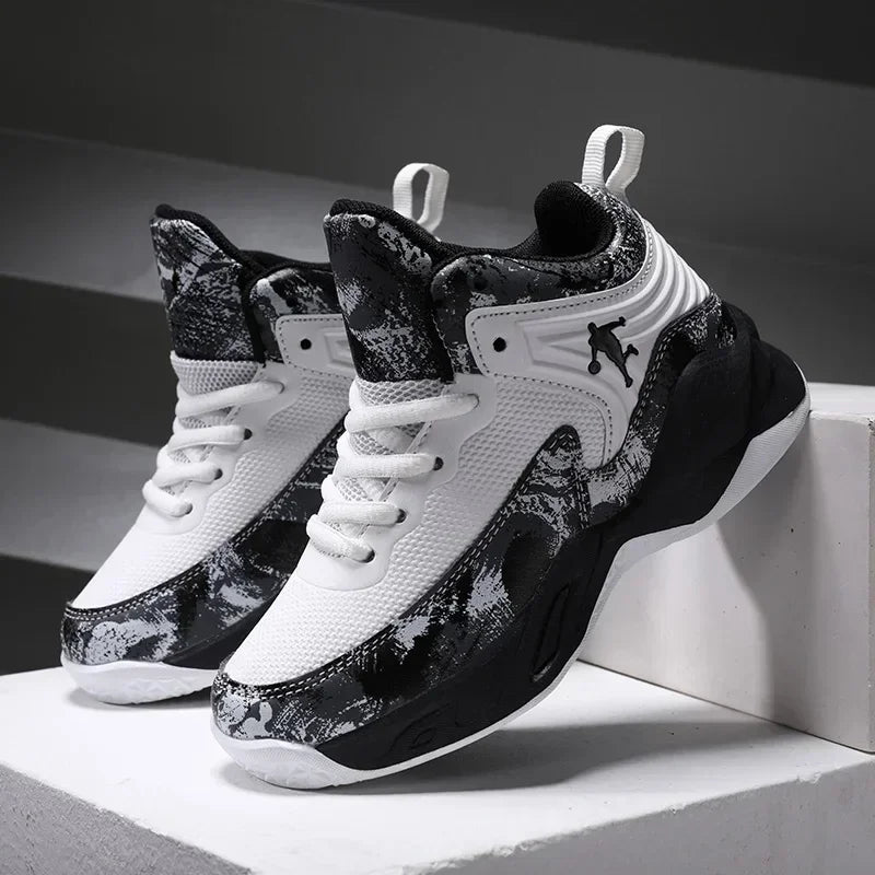 2024 Boys' Thick Sole Basketball Sneakers for Kids ATHLEXES