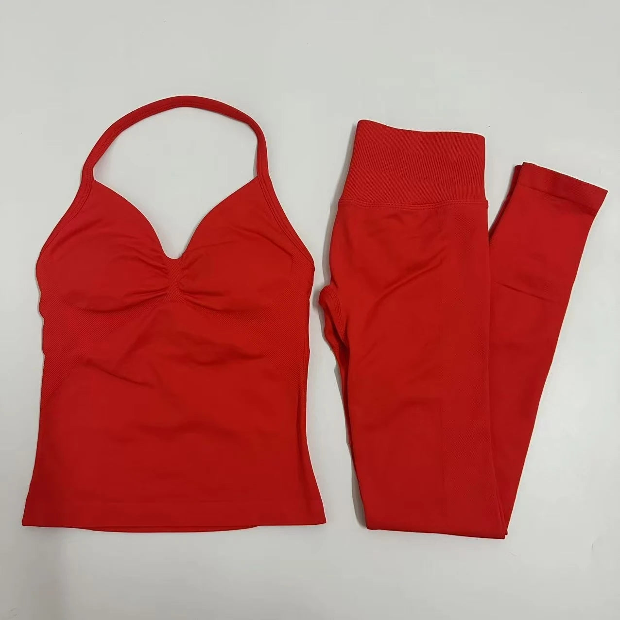 ElevateFit Backless Yoga Leggings and Tank Set ATHLEXES