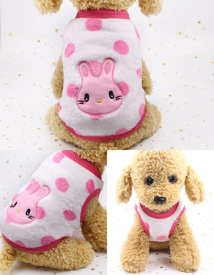 Winter Soft Fleece Dog Clothes ATHLEXES