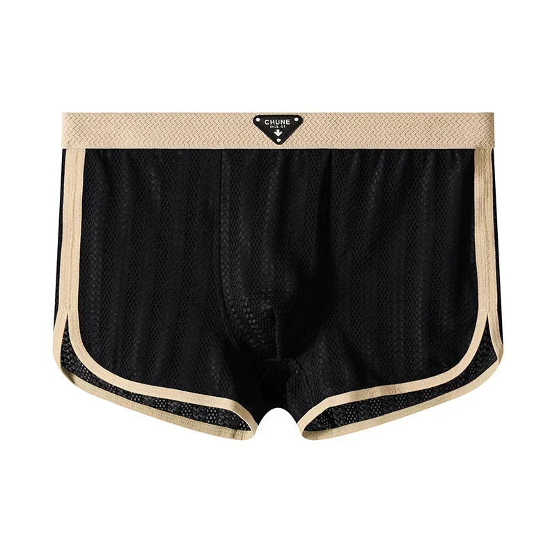 CoolComfort Menâ??s Ice Silk Boxer Shorts ATHLEXES