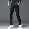 Classic Slim Stretch Black & Dark Gray Men's Jeans Trousers ATHLEXES
