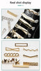 GlamCharm Rhinestone Shoelace Buckles for Sneakers ATHLEXES
