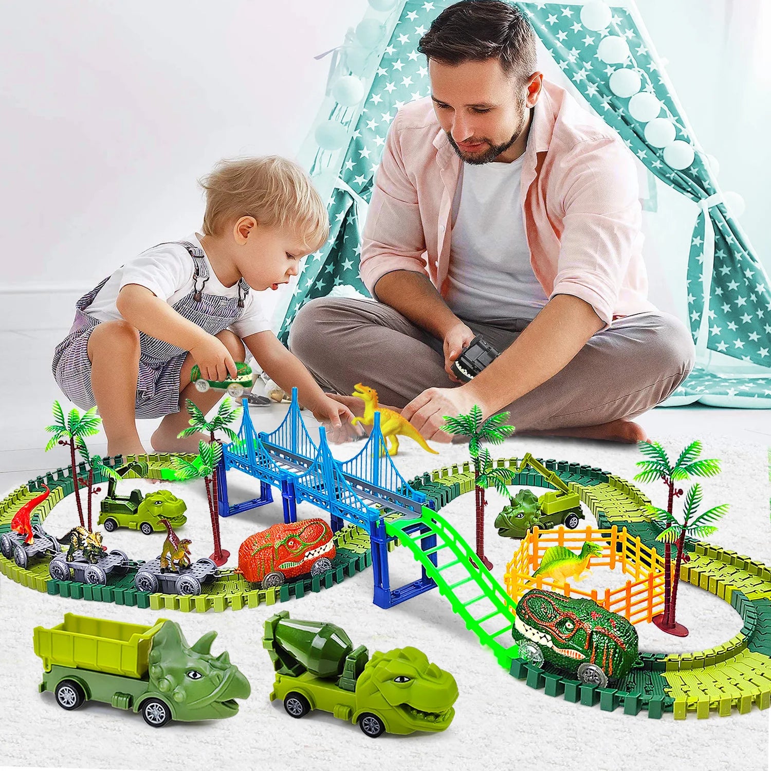 DinoTrack Adventure Playset for Creative Kids ATHLEXES