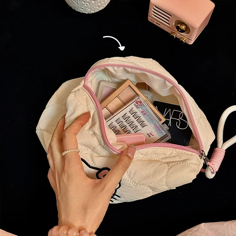 Hello Kitty Cloud Makeup Bag for Travel Storage ATHLEXES