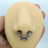 MDNEN Titanium Three-Layer Clicker Earring Set ATHLEXES
