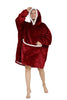 CozyNest Oversized Flannel Hoodie Blanket ATHLEXES