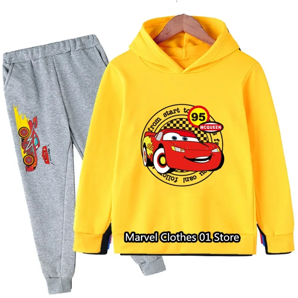 Lightning McQueen Kids Hoodie and Pants Set ATHLEXES