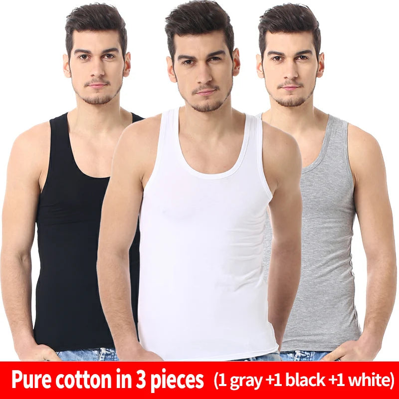 Casual Cotton Fit Men's Tank Top ATHLEXES