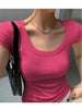 AOSSVIAO 100% Cotton Womenâ??s Slim Fit Tees ATHLEXES