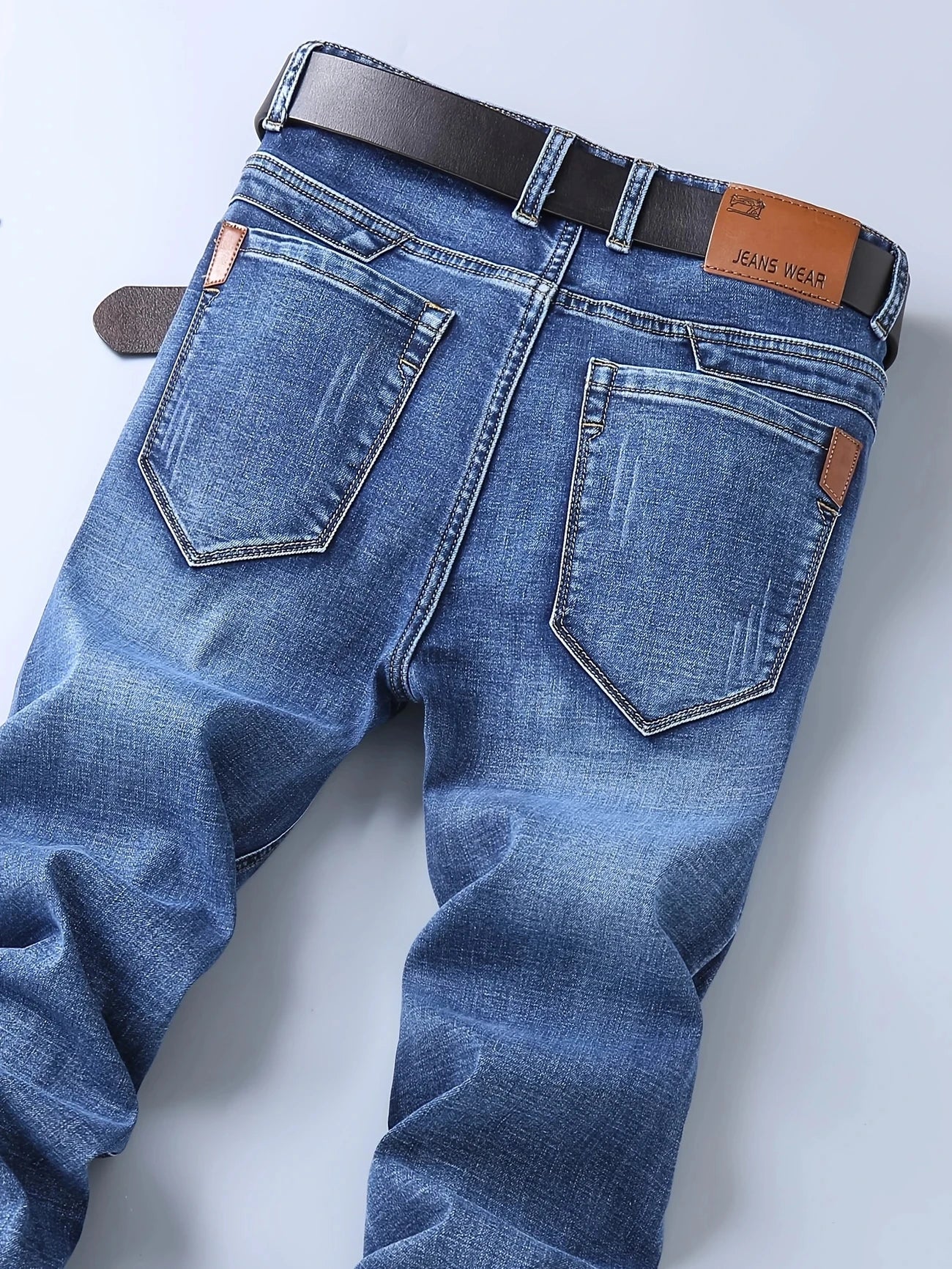 Classic Stretch Denim Jeans for Men ATHLEXES