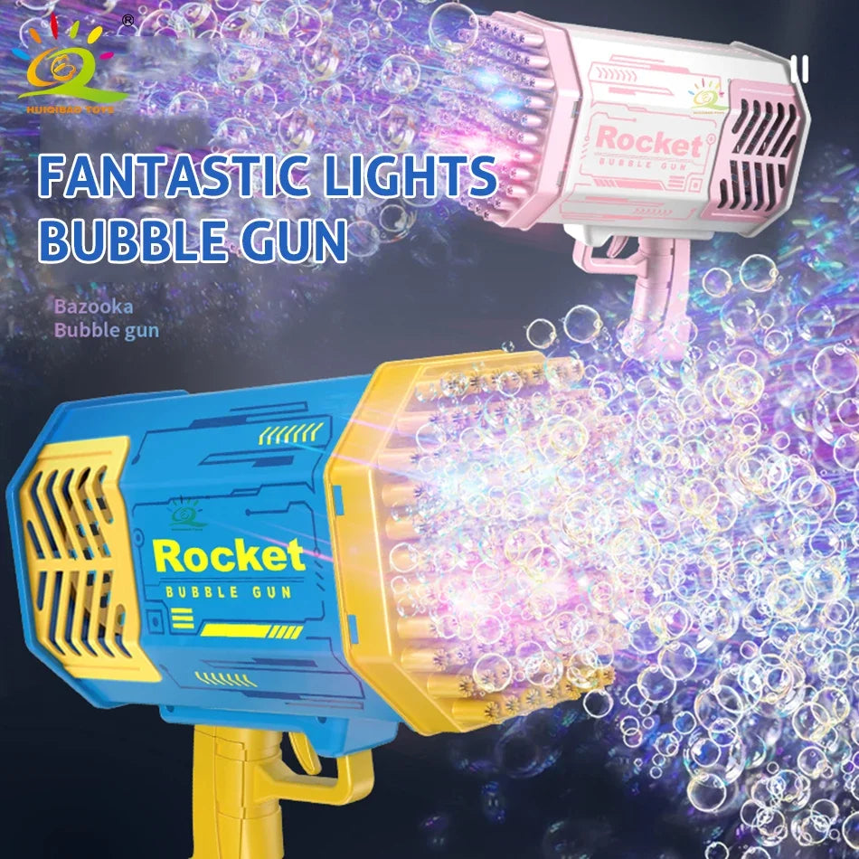 Flashing Bubble Fun Electric Bubble Gun ATHLEXES