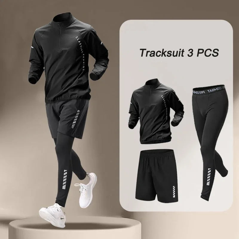 2024 Elite Men's Quick Dry Fitness Jacket Set ATHLEXES