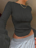 2024 Ruched Long Sleeve T-Shirt ATHLEXES