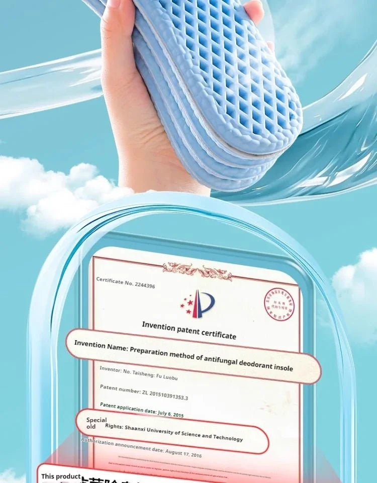 CoolStep Breathable Memory Foam Insoles ATHLEXES