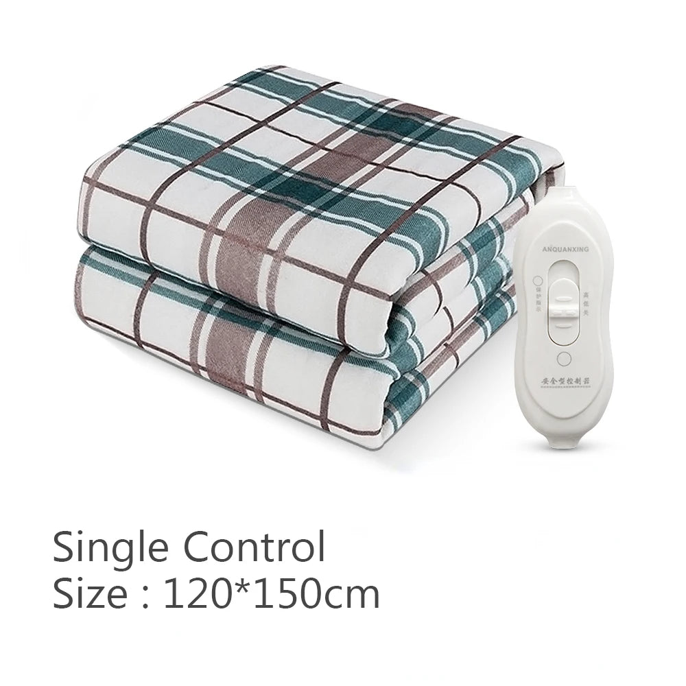 ThermoComfort Electric Blanket for Winter Warmth ATHLEXES