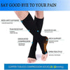 Varicose Vein Relief: S-XXL Toeless Compression Socks ATHLEXES