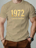 Classic 1972 Cotton Summer T-Shirt for Men ATHLEXES