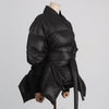 Chic Lace Up Cotton Tunic Coat for Women ATHLEXES