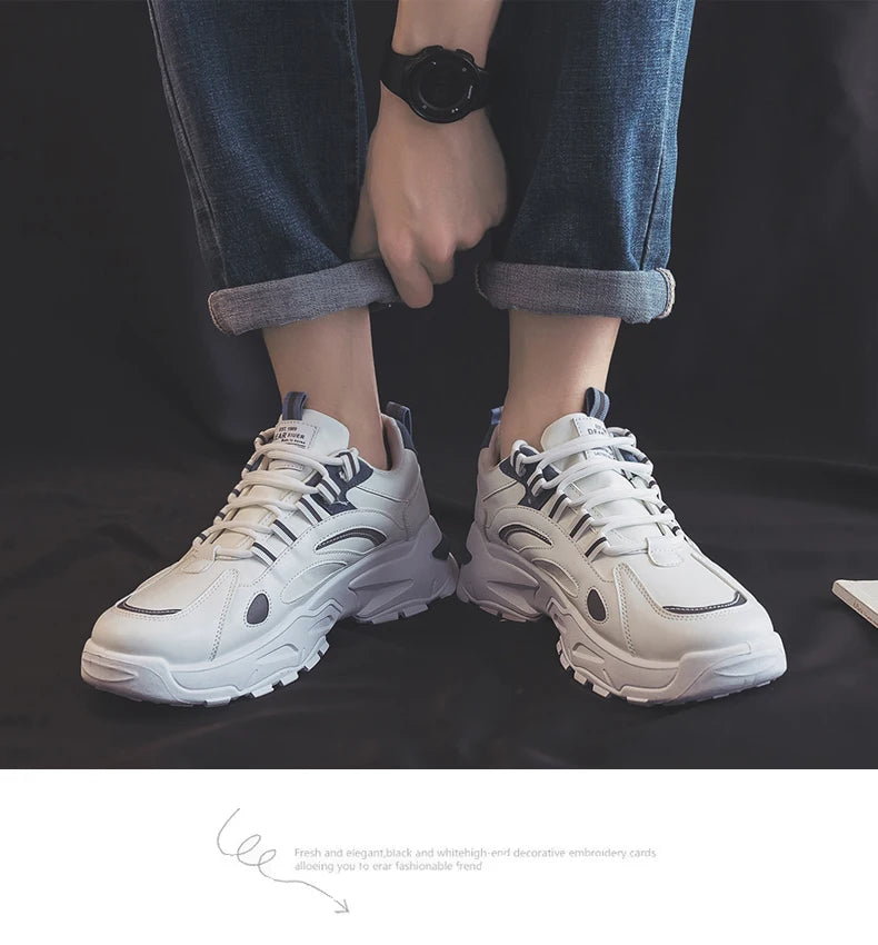 BreezyCanvas Men's 2024 Low White Sneakers ATHLEXES