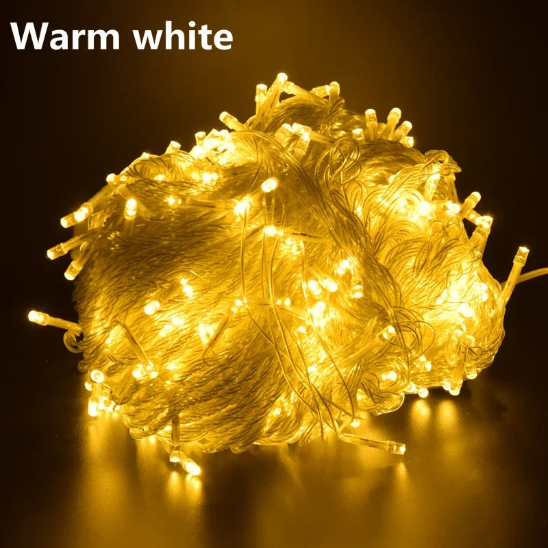 10M 100 LED Christmas Fairy String Lights Decor ATHLEXES