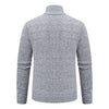 Velvet Warmth High Collar Cardigan for Men - Winter Knitwear ATHLEXES