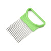 OnionMaster Stainless Steel Slicer & Holder Tool ATHLEXES