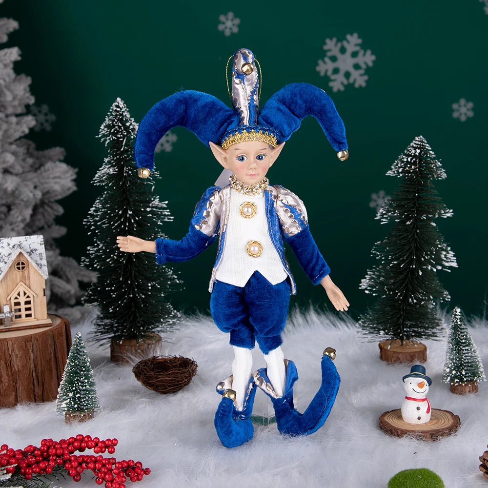 Festive Elf Plush Doll: Christmas Tree Ornament Gift ATHLEXES