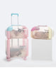 Plastic Portable Space Capsule Cat Bag Double Positions Transparency Large Capacity Trolley Case Cat Carriers Pet Products ATHLEXES