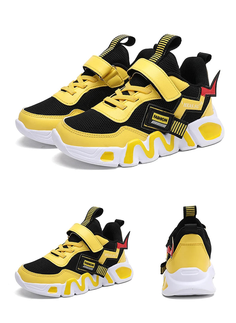 Kids Breathable Mesh Sneakers for Active Boys ATHLEXES