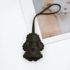 Colorful Teddy Dog Leather Keychain Pendant ATHLEXES