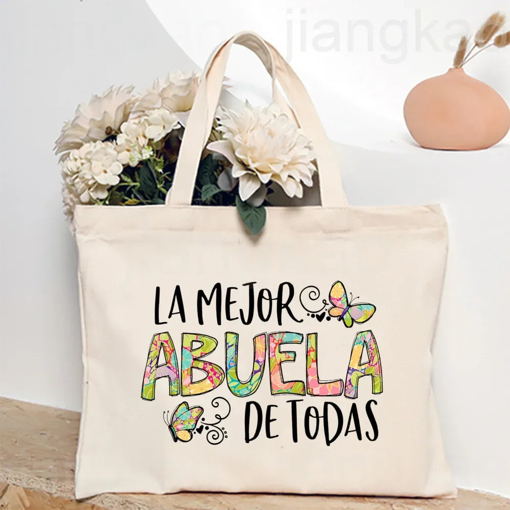 Bulldog Love Canvas Tote Bag ATHLEXES
