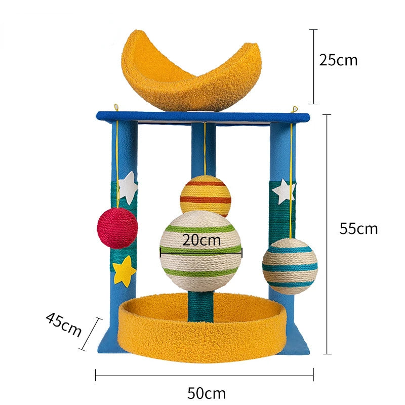 Creative Planet Cat Climb: Luxury Small Cat Tree Playground ATHLEXES