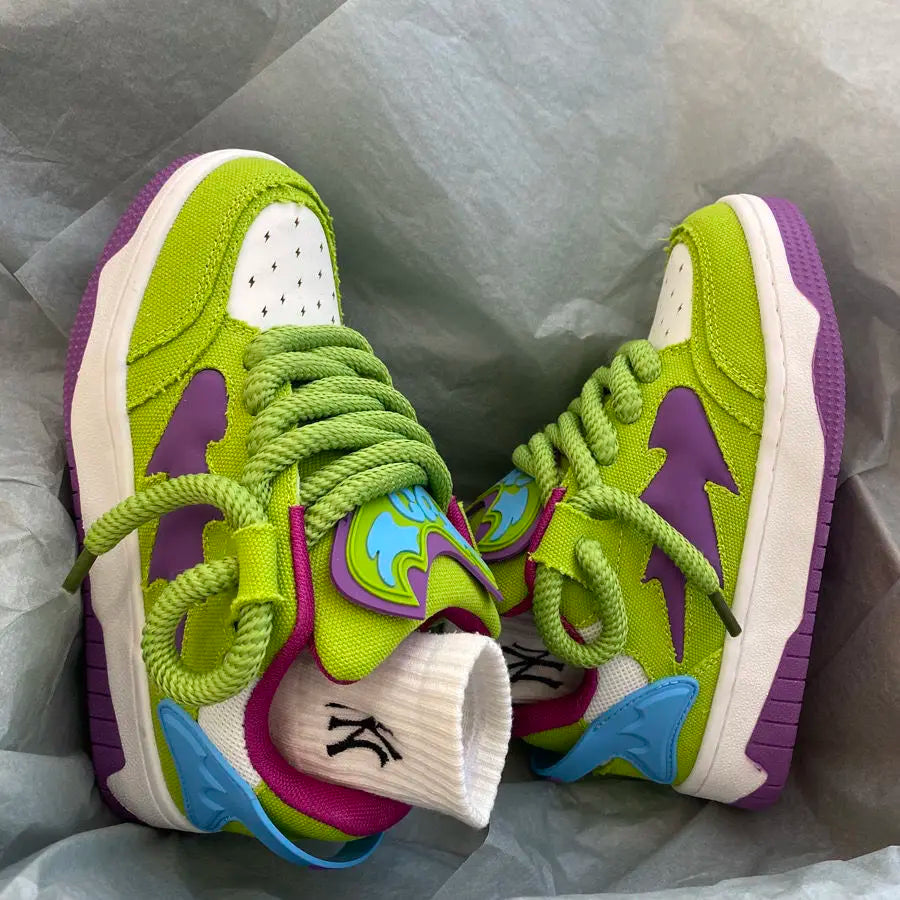 Retro Chic Contrast Sneakers for Women and Men ATHLEXES