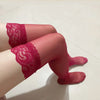 Elegant Lace Top Plus Size Thigh High Stockings ATHLEXES