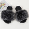 Luxury Faux Fur Slides for Women - Summer Comfort ATHLEXES