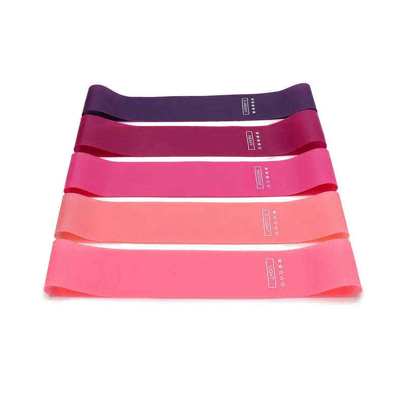 EliteFlex 5Pcs Yoga Resistance Bands Set ATHLEXES