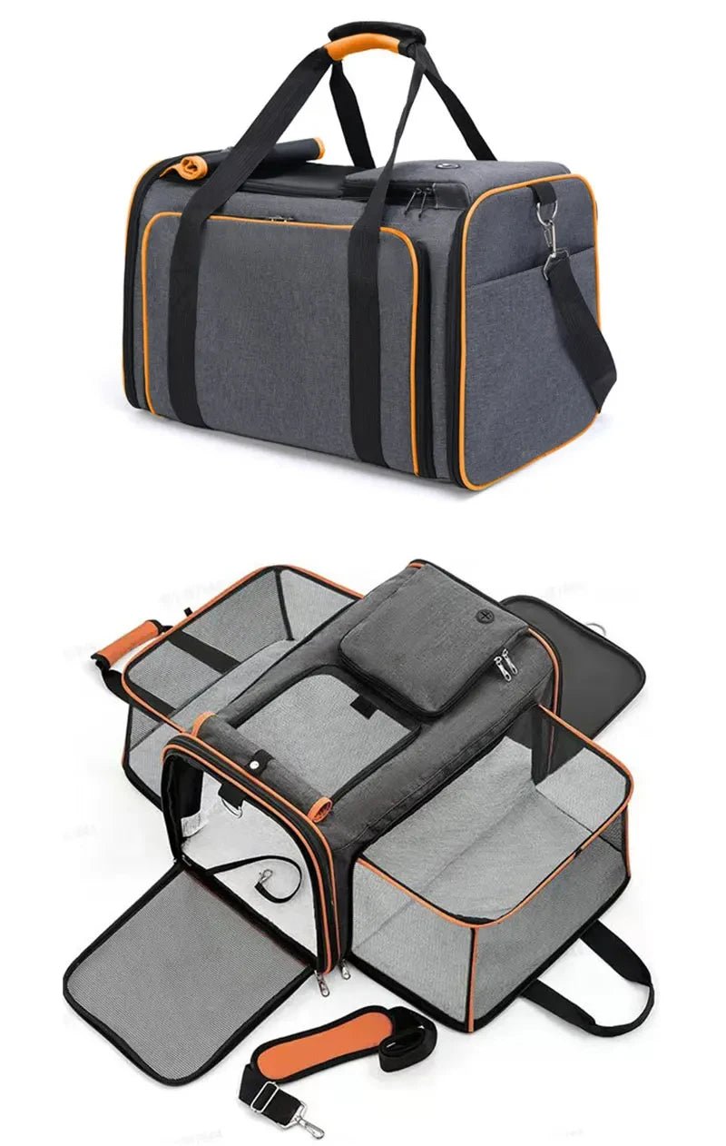 Expandable Airline-Approved Cat Carrier ATHLEXES