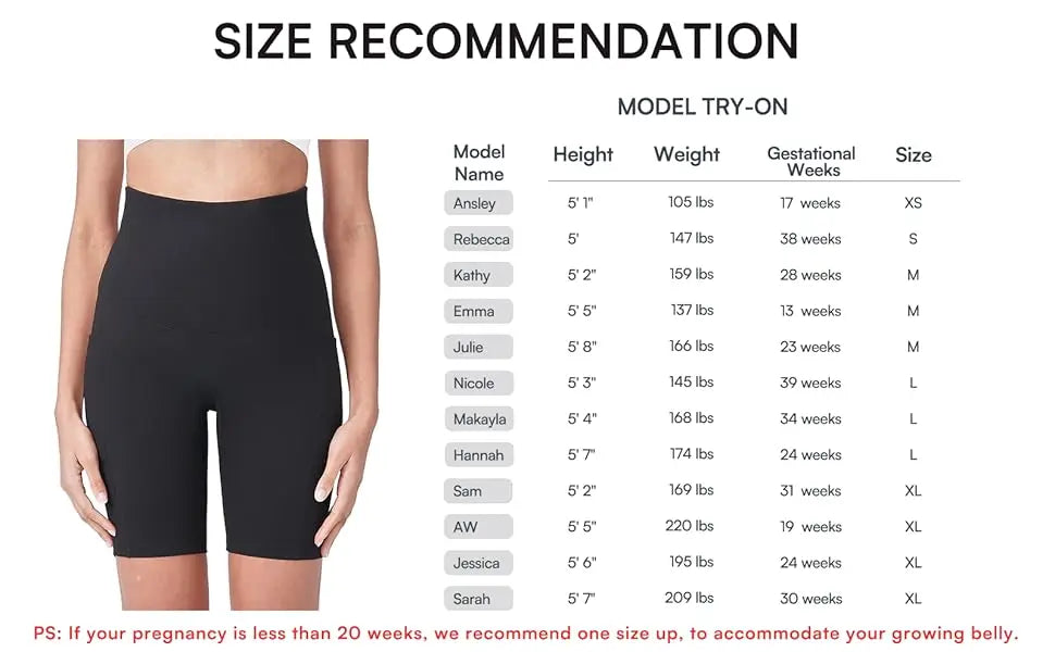 BellyGuard Maternity Active Yoga Shorts ATHLEXES