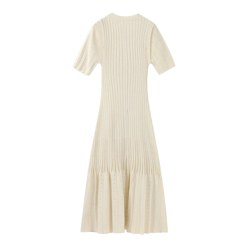 Elegant Summer Knit Dress for Women 2025 ATHLEXES