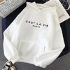 Chic Spring Loose Fit Hoodie for Women ATHLEXES