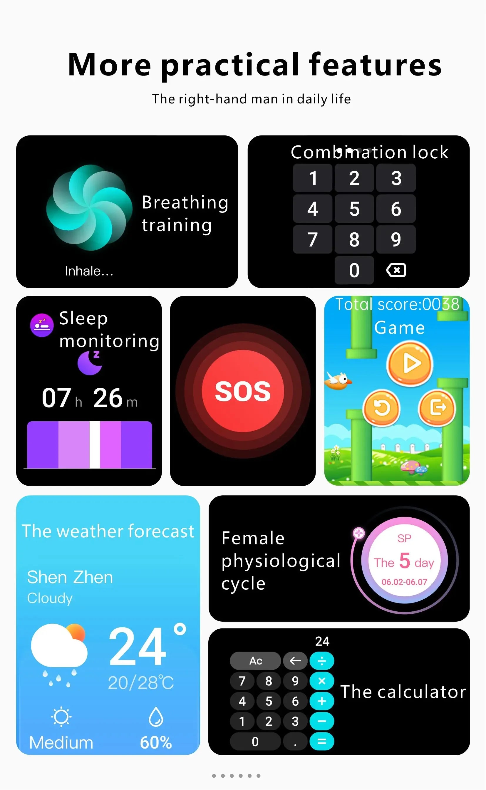 Xiaomi Smart Watch 2024: Fitness & Bluetooth Calls ATHLEXES