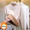 Korean Style Velvet Turtleneck Sweater for Women ATHLEXES