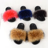 Luxury Faux Fur Slides for Women - Summer Comfort ATHLEXES