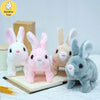 Joyful Bunny Plush Toy with Interactive Features ATHLEXES