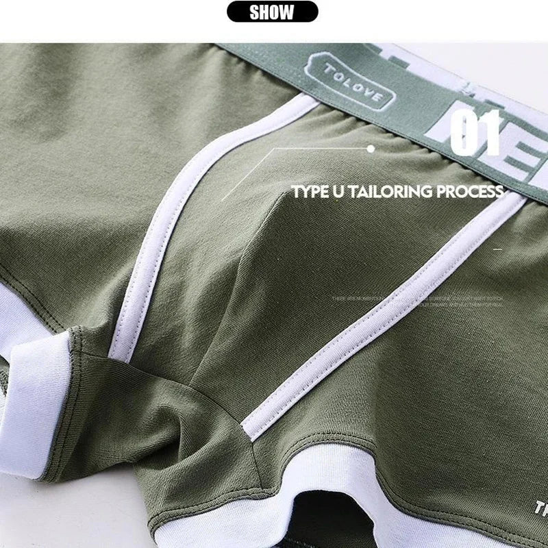 Men's Cotton Comfort Boxer Shorts Set ATHLEXES