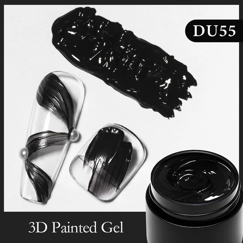 Mtssii 8ml Clear Nail Gel Art Extension & Carving Varnish ATHLEXES