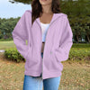 Chic Comfort 2024 Zip-Up Warm Hooded Sweatshirt for Women ATHLEXES