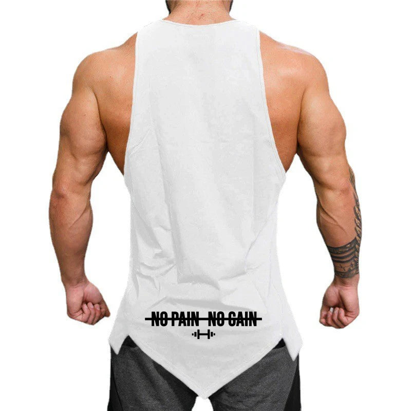 Muscleguys Summer Irregular Hem Tank Top ATHLEXES