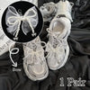 Chic Bowknot Clip Decoration for Shoes and Bags ATHLEXES